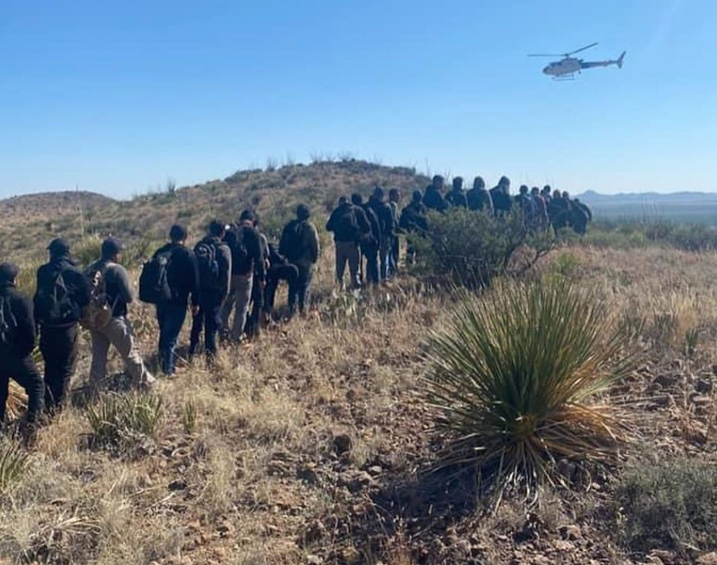Groups travel in camo and then remove the gear to avoid suspicion